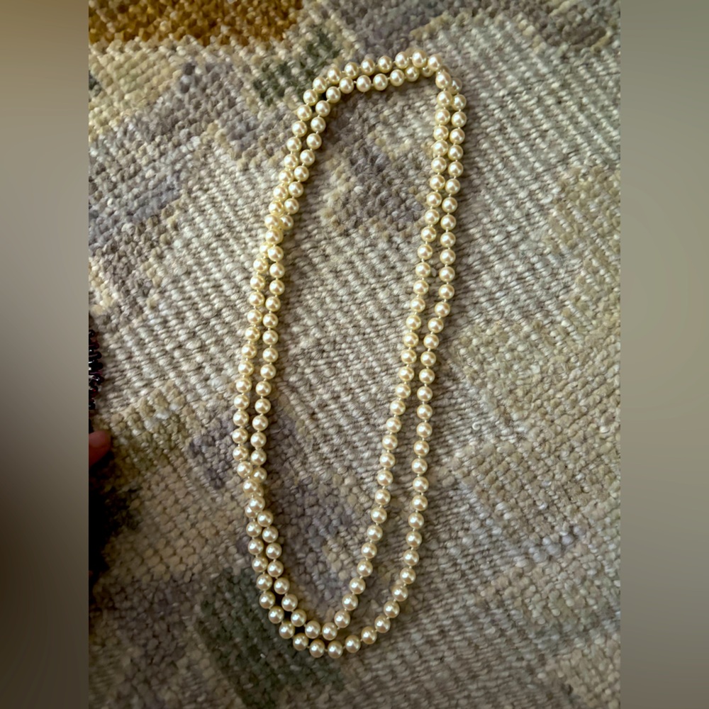 Faux Pearl Necklace